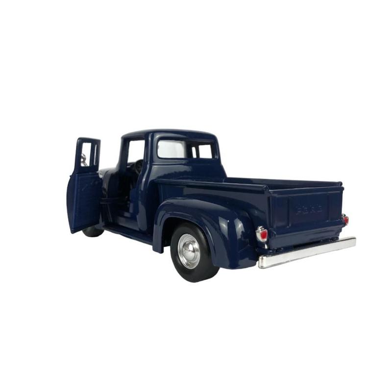 Ford F-100 Pick Up 1956 1:24 Motormax Azul - Carrinhos e Cia